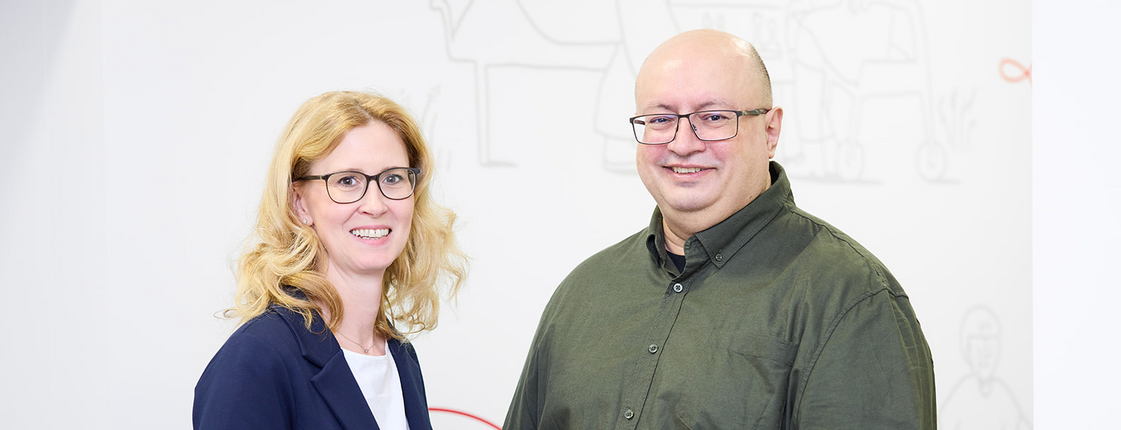 Duales Leitungsteam Margot Jucewicz und Göksin Arath